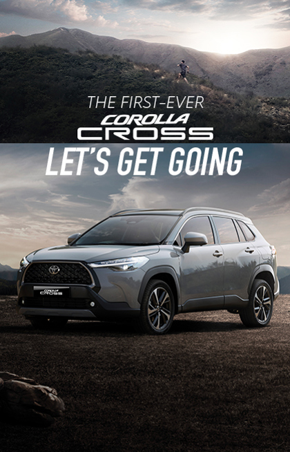 The First-Ever Corolla Cross | Let's Get Going